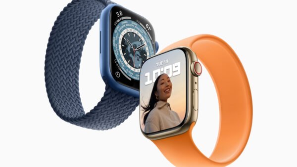An advertising image of the apple watch