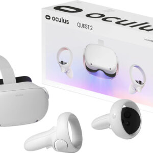 An advertising image of the Oculus quest 2 VR gaming headset